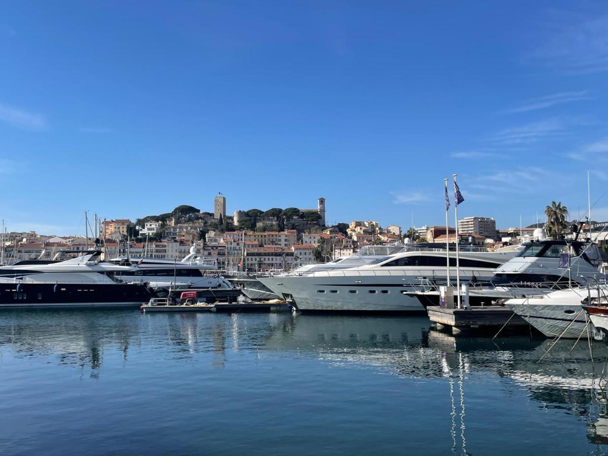 Cannes : Agreable Et Lumineux Appartement Vue Mer ภายนอก รูปภาพ