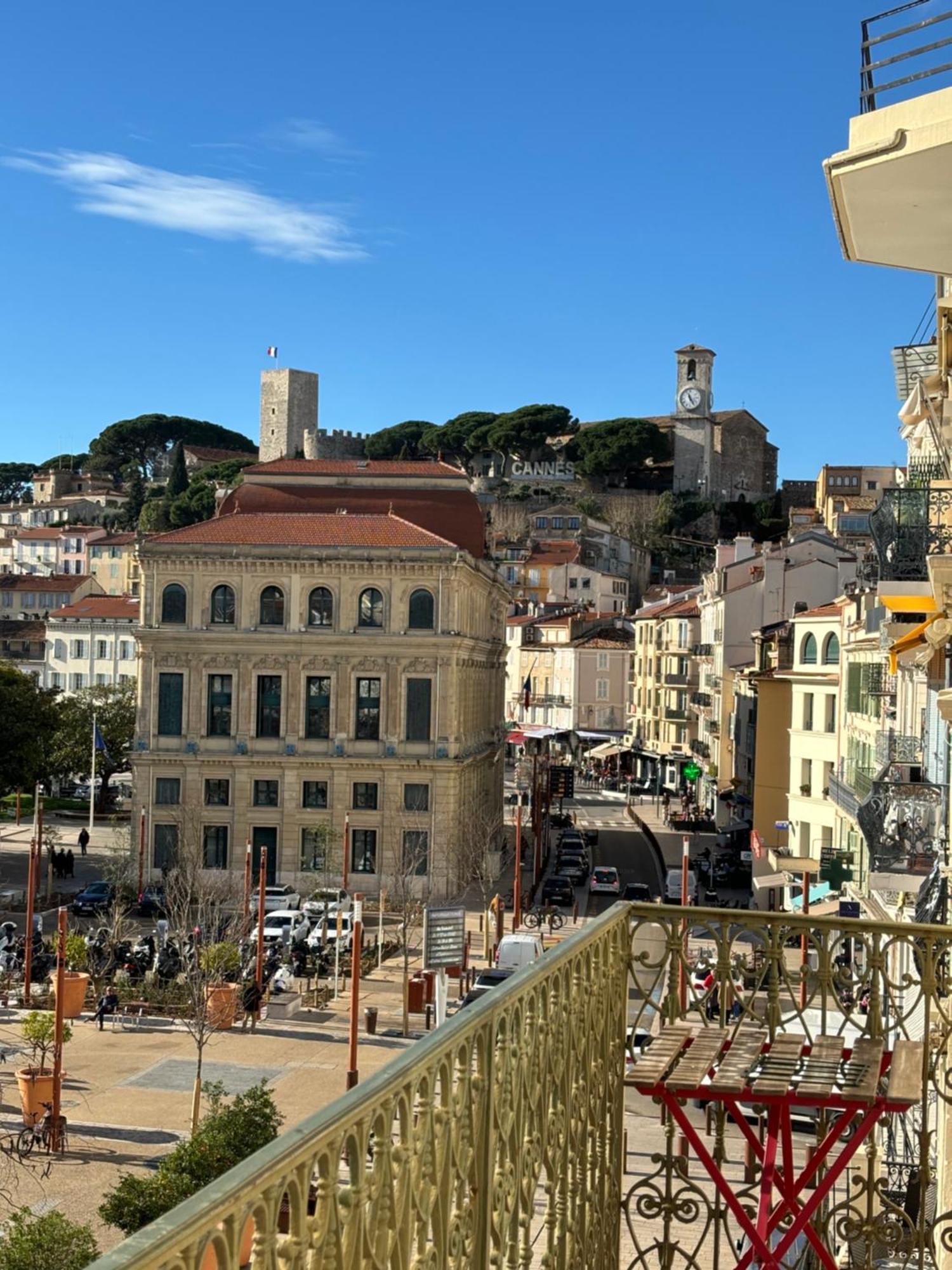 Cannes : Agreable Et Lumineux Appartement Vue Mer ภายนอก รูปภาพ